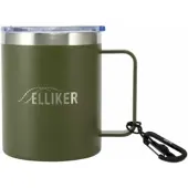 Elliker Reisbeker Malton Vacuum Insulated Camp Mug 12oz Green 355ml