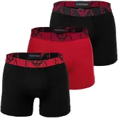 Emporio Armani Boxershorts rood / zwart