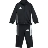 Adidas Performance Tiro trainingspak zwart/wit Jongens/Meisjes Polyester Opstaande kraag - maat 98