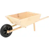 Esschert Design Houten kruiwagen