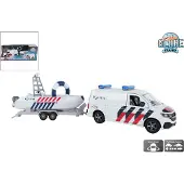 Van Manen Veenendaal Kids Globe VW Transporter Politie met Boot Die-Cast