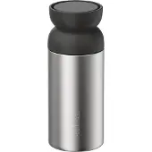 Mepal Isoleer koffiebeker Ellipse - 350 ml - Houdt dranken 4 uur warm en 6 uur koud - Koffiebekers to go - Vaatwasmachinebestendig - Nordic black