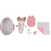 Little Dutch Babypop In Mandje Rosa