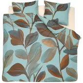 Cinderella dekbedovertrekset katoen 140x200/220 eden turquoise |