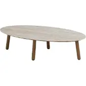 Coppens Taste by 4SO Salute koffietafel ellips 120 x 65 amber -