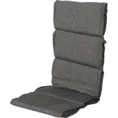 Hartman tuinstoelkussen Bahama antraciet sling - 100% Polyester - Tuinkussens hoge rug dun -