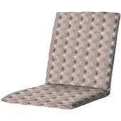 Madison stapelstoel tuinkussen Rae mocca - 50% Katoen / 45% Polyester / 5% Diverse - Tuinkussens lage rug dun -