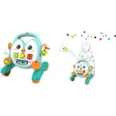 Mattel Fisher-Price 2-in-1 Muzikale Pinguïn Loopwagentje - 2-in-1 duw- en activiteitenspeeltje