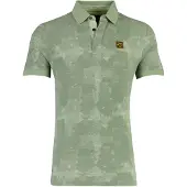 PME Legend Polo korte mouw Groen Short sleeve polo printed two PPSS2604851/6123