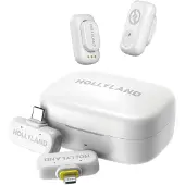 Hollyland Lark A1 Combo Wireless Microfoonsysteem Wit