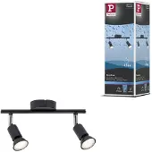 Paulmann Carolina 66751 Wandspot GU10 Antraciet, Chroom