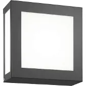 CMD Wandlamp buiten Aqua Legendo Mini, zwart, Roestvrij staal, Modern