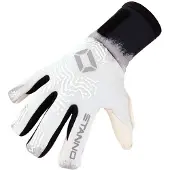 Stanno Ghost Keepershandschoenen Kids Wit Zwart Grijs