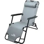 Cattara COMFORT ligbed/stoel grijs