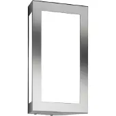 CMD Wandlamp buiten LONG, alu / grijs / zink, Roestvrij staal, Modern