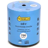 123inkt CD-R 80 min. 100 stuks op spindel