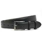 Timbelt Leren Pantalon Riem 3.5 cm Zwart