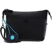 Gabs Leren schoudertas Funny TG TG Crossover Bag Nero zwart