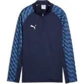 Puma Trainingsshirt teamLIGA26 Kwartrits - , marineblauw/Wit Kids