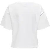 ONLY Onlterza T-shirts Dames Wit Xxxl