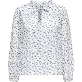 ONLY Blouse 'ONLRoanne' blauw / marine / wit