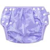 Swim Essentials - zwemluier - 0-3 Jaar - Lila - Sterrenprint - verstelbaar