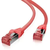 Helos Cat.6 patchkabel, ultrakrachtig, GHMT, AWG 27/7, rood, 20,0 meter