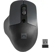 Natec BlackBird 2, Stil, Draadloos, 1600 DPI, Optisch, Zwart (Draadloze), Muis, Zwart