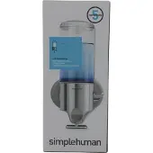 Simplehuman zeepdispenser hangend Enkel - 444 ml - zilverkleurig