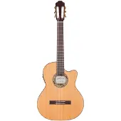 Kremona Performer Series Fiesta F65CW TLR elektrisch-akoestische klassieke gitaar met gigbag