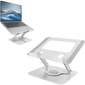 ACT Laptopstandaard 360° draaibaar, traploos in hoogte verstelbaar, Essentials