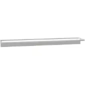 vidaXL Zwembadwaterval met LED-verlichting 110 cm roestvrij staal