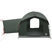 vidaXL Tailgate Tent met Regenhoes Waterafstotend Leger Groen