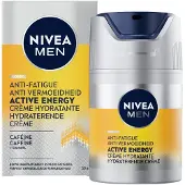 Nivea MEN Active Energy Gezichtscrème - Dagcrème Normale huid - Moisturizer - Gezichtscreme Mannen - Met cafeïne - 50 ml