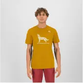 Karpos Wild Animal T-shirt Met Korte Mouwen Geel L Man