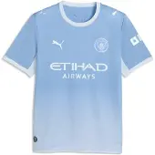 Puma Tricot 'Manchester City Heimtrikot 2026/27' cyaan blauw / wit