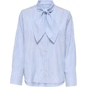 ONLY Blouse 'ONLDisako' opaal / lichtblauw / wit