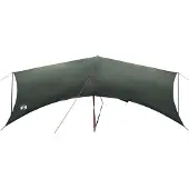 vidaXL Campingzeil waterbestendig Leger Groen 695 x 580 x 200 cm