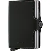 Secrid Twinwallet Portemonnee black leather