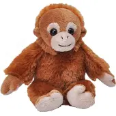 Wild republic Pluche knuffel Orang Utan aap van 13 cm - Knuffeldier