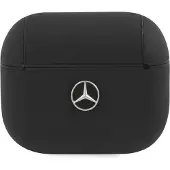 Mercedes MEAP2CSLBK AirPods Pro 2 hoesje czarny/zwart Electronic Line (Koptelefoon tas), Hoofdtelefoon Tassen + Beschermende Covers, Zwart