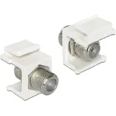 DeLOCK F-connector keystone -