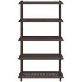 vidaXL Plankenunit 5-laags 100 x 40 x 177 cm PP Bruin