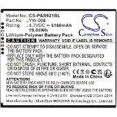 Cameron Sino Pax YW-008 accu (5150 mAh, huismerk)
