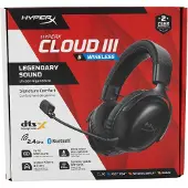 HyperX Cloud III S Wireless Zwart