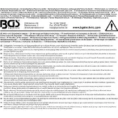 Bgs Doppel-Ringschlüssel extra lang SW 17 x 19 mm