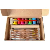 Jovi Diy Diy Kit To Make Birds With Air Dry Hardening Clay Goud