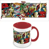 Pyramid MARVEL COMICS (SPIDER-MAN PANELS) COLOURED INNER MUG