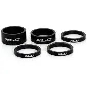 Xlc SET VAN 5 STUURAFSTANDHOUDERS MAT ZWART