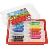 Stabilo Trio A-Z - Viltstift - Met Ergonomische Driekantige Gripzone - Schoolverpakking Met 144 Stuks
